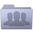 Group Folder Lavender Icon